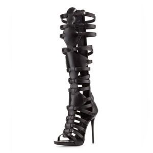 Black Cage Stilettos Giuseppe Zanotti